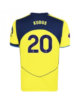 Tottenham Hotspur Mohammed Kudus #20 Replika Tredje Kläder 2025-26 Kortärmad